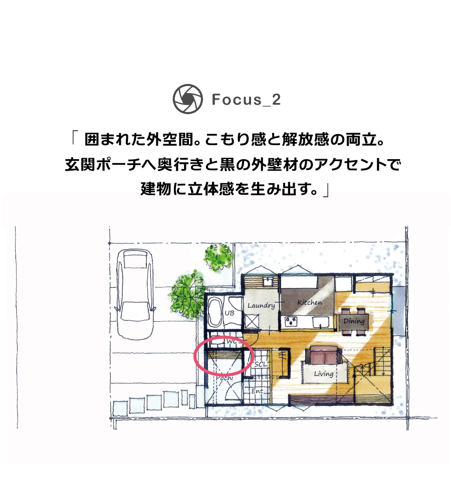 Focus_2.こもり感と開放感の両立